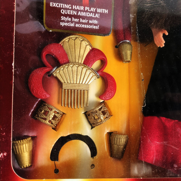Vtg 1998 STAR WARS Ep1 Ultimate Hair Queen Padme Amidala Fashion Doll NIB NRFB - Picture 3 of 7